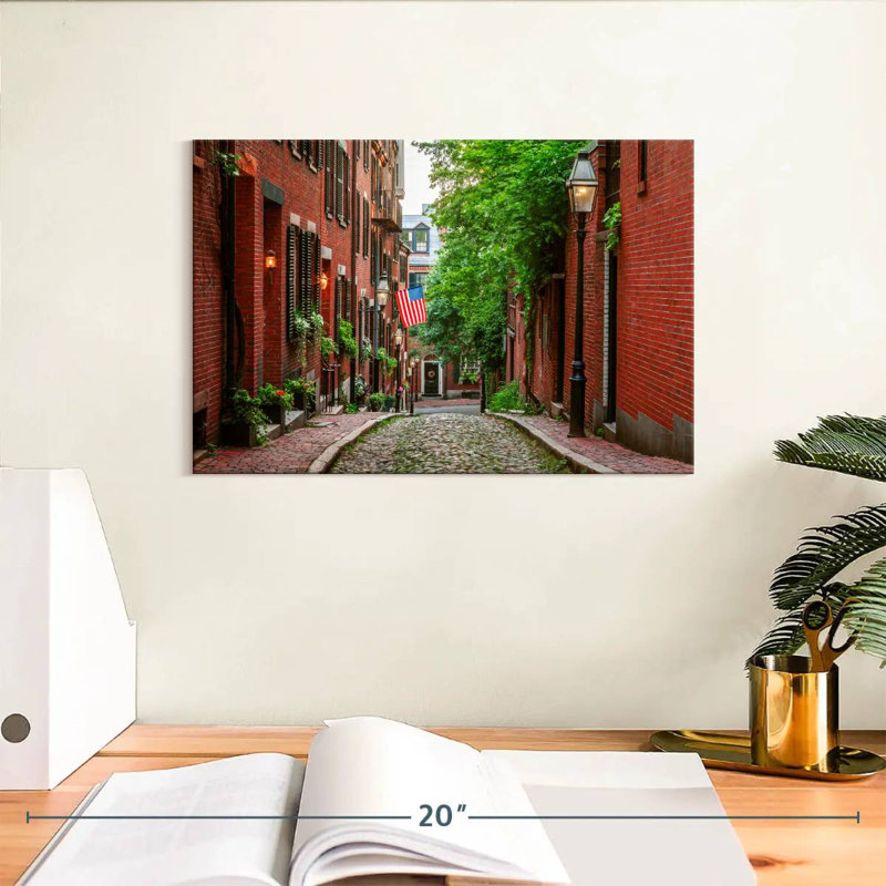 Sireci Boston Acorn Street, H 8 po x l 12 po