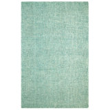Harrison Handmade Tufted Wool Green Area Rug 