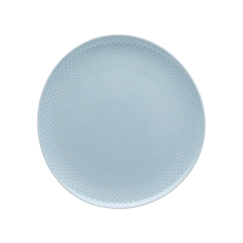 Junto Handmade Porcelain Dinner Plate, Opal Green