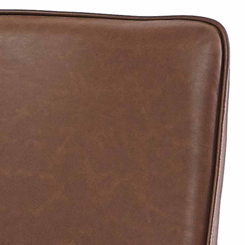 Chaise d'appoint rembourrée en tissu Leonikos