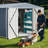 Outdoor Metal Shed – 8x12 Ft Utility Tool Storage – with Lockable Doors, Sturdy Frame, Large Garden Shed Ideal for Backyard, Patio, Lawn (Grey)-123411515-123411518