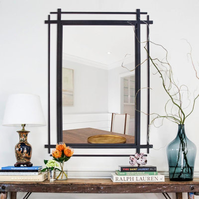 Yolonde Metal Rectangle Mirror