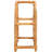 Aidar 8 - Bottle Solid Wood Wine Bottle Rack in Brown
