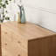 Commode d'appoint moderne en bois massif
