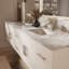 Ensemble de meuble-lavabo double mural 84 "avec miroir Geneva-112952428-87285972