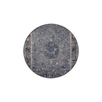 Machine Washable Gray Area Rug