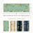 2'X6' Washable Vintage Floral Indoor Runner Rug Non-Slip Green-122612584-118318840