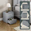 Cunha 29.5cm W Manufactured Wood Bedside Table-428495515