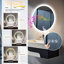 Deovion Round LED Mirror with Bluetooth