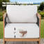 Chaise longue avec coussins Sereno-553656745