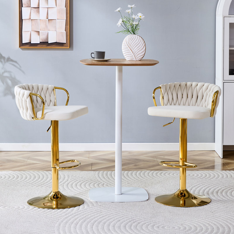 2 pièces, tabourets de bar, tabourets hauts réglables pour la maison, tabourets de bar, chaises de bar modernes et simples, dossiers de caisse enregistreuse, tabourets de bar