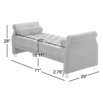 Banc rembourré Fleeton