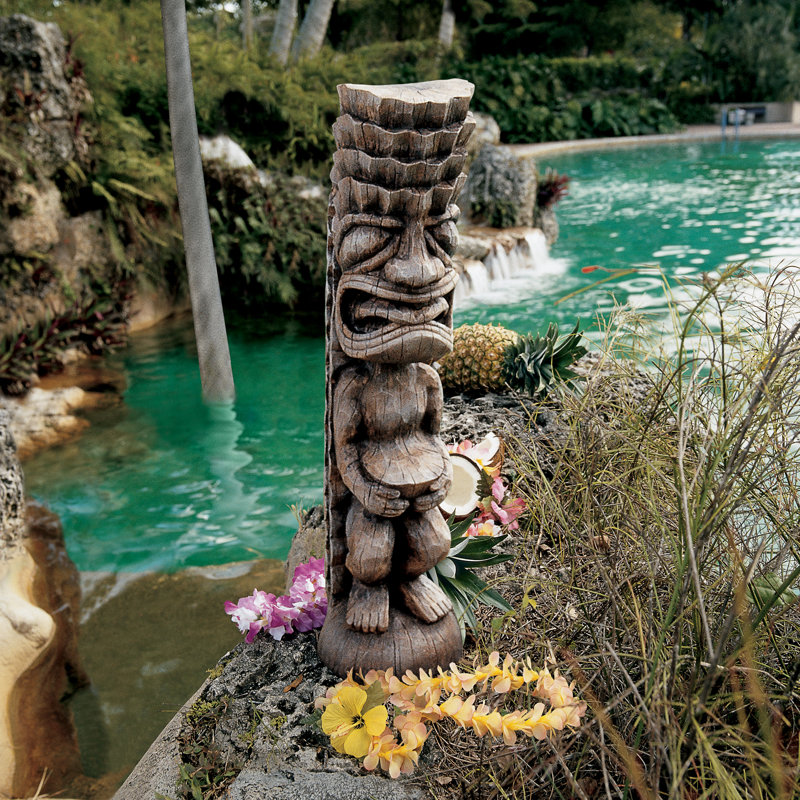Statue tiki dieu des Luau