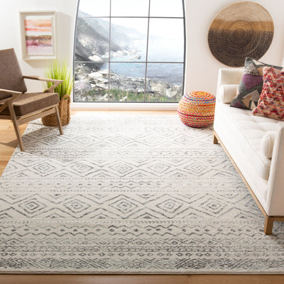 Talarico Geometric Hand Woven Area Rug