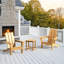 Combinaison de chaise et de table Adirondack pour deux personnes-1167705288