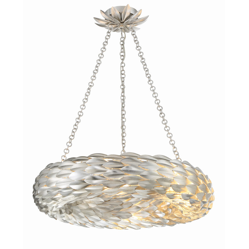 Luminaire suspendu roue de chariot Adelynn, 6