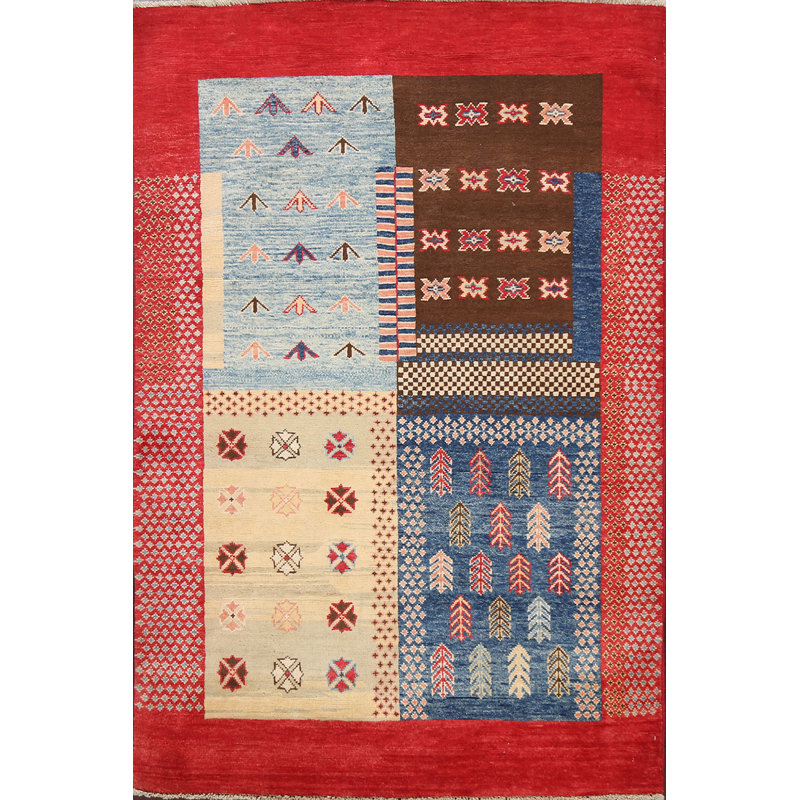 Tapis 100% super Kazak 100% teinture végétale