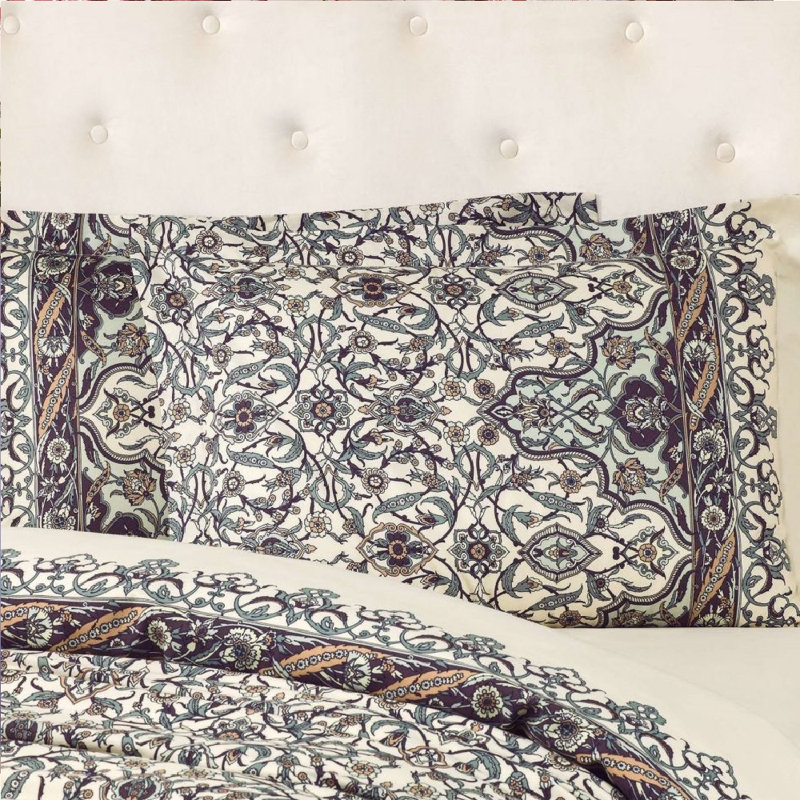 Samira Sateen Pillow Case, Euro