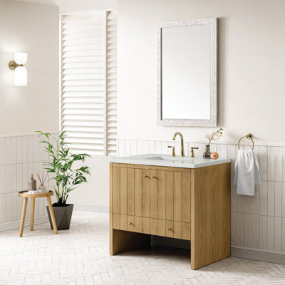 Hudson 36'' Single Bathroom Vanity with Top