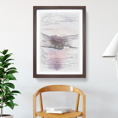 Calm Lake - Single Picture Frame Painting on MDF