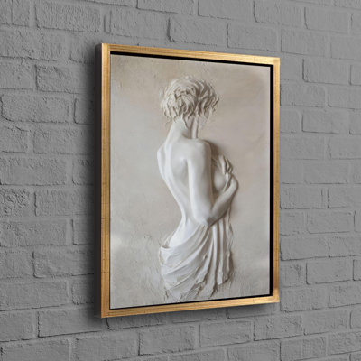Abstract Woman Canvas Art Wall Hanging Ideal As A Modern Decorative Gift To Enhance Any Room