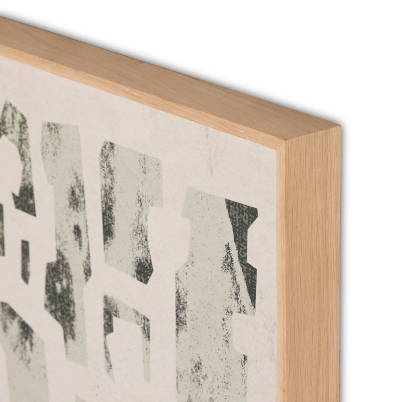 Block Sea I Print by Coup D'Esprit, 40" H x 40" W x 2" D