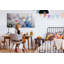 Brush Movements Magnetic Wall Mounted Dry Erase Board