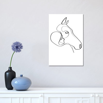 «Steady Hearts» par Dane Khy - reproduction de dessin sur toile tendue