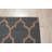 Creon Midnight Gray Hand Tufted Dark Gray Traditional Trellis Wool Area Rug