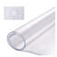 Housse de table en plastique, protecteur de table transparent de 14 x 24 pouces de 1,5 mm d'épaisseur, tapis de bureau rectangulaire en PVC, nappe imperméable et facile à nettoyer, pour table de chevet de la commode