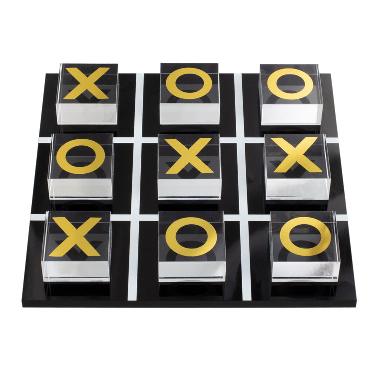 Tic Tac Toe Game 4.5 cm Blue, Toys \ Games