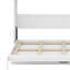 Unité de lit pliante verticale avec compartiment de rangement supérieur, lampe intégrée et connectivité USB-868246593
