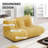 Lazy Sofa, Upholstered Armless Sofa, Fireside Bean Bag Chair Lounger,  Compression Floor Sofa Modern Comfy Bean Bag Sofa Couch in Multiple Colors for Living Room Bedroom Apartment-106855081
