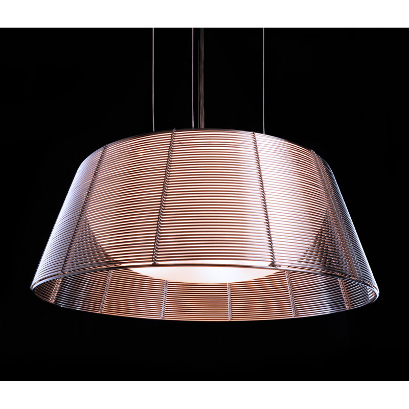 3 - Light Dome Pendant, Silver, Silver