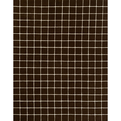 Montara Brown Hand-Tufted Geometric Wool Rug