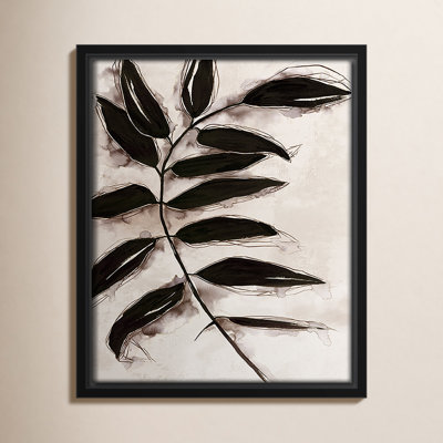Casa Fine Arts Leaves "Leaves II" Print