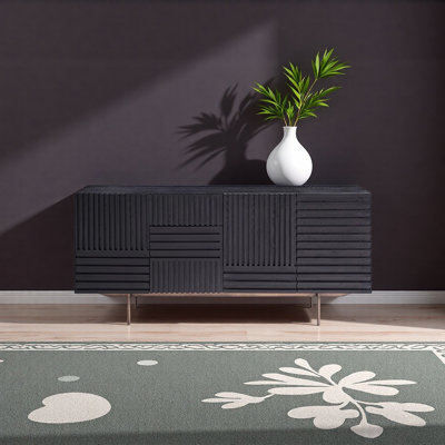 Nordic-style modern and simple sideboard