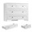 4 Drawer Dresser for Bedroom, Large Wood Dressers & Chests of Drawers Long Modern Sideboard Buffet Cabinet with Storage Accent Cabinets for Living Room, Hallway, Entryway-32585514