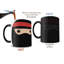 Verres à changement de chaleur Ninja in Train Morphing - 11 oz