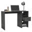 Bureau d'ordinateur, un tiroir, deux tablettes-955845625