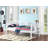 Jeikobus Wood Twin Daybed with Drop-down Tables White-1259238904