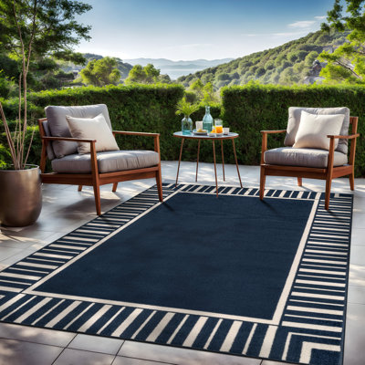 Geometric Indoor Outdoor Rug