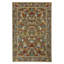 Wool Area Rug in Brown/Yellow/Blue