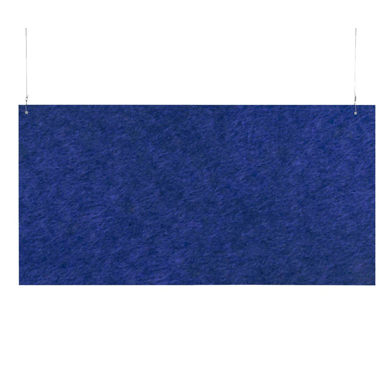 Baffles suspendus Soundsorb, Bleu, H 24 po x l 48 po x P 1 po