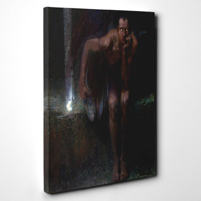 Franz Stuck - Wrapped Canvas Painting