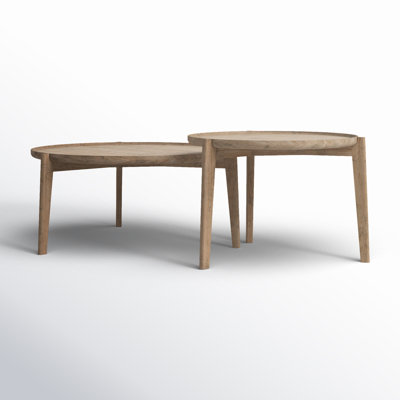 Miramar Solid Wood Nesting Coffee Table