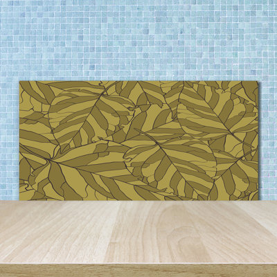 Adelajde 50cm W x 100cm L Glass Peel and Stick Panel