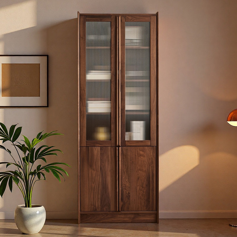 Pure solid wood high quality bookcase