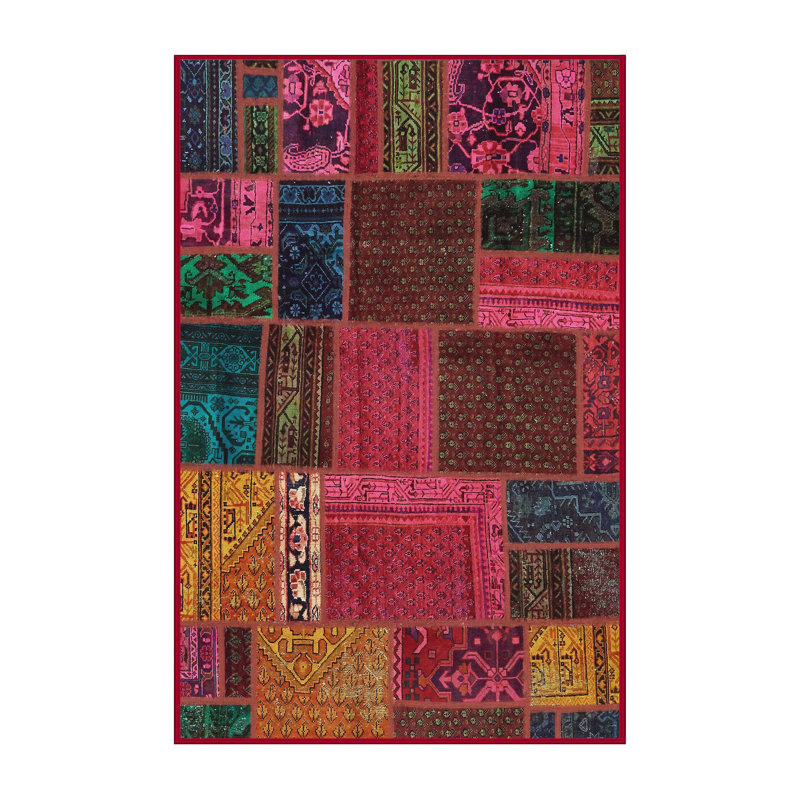 Abstract Indoor Rug, Rectangle 8' x 12'