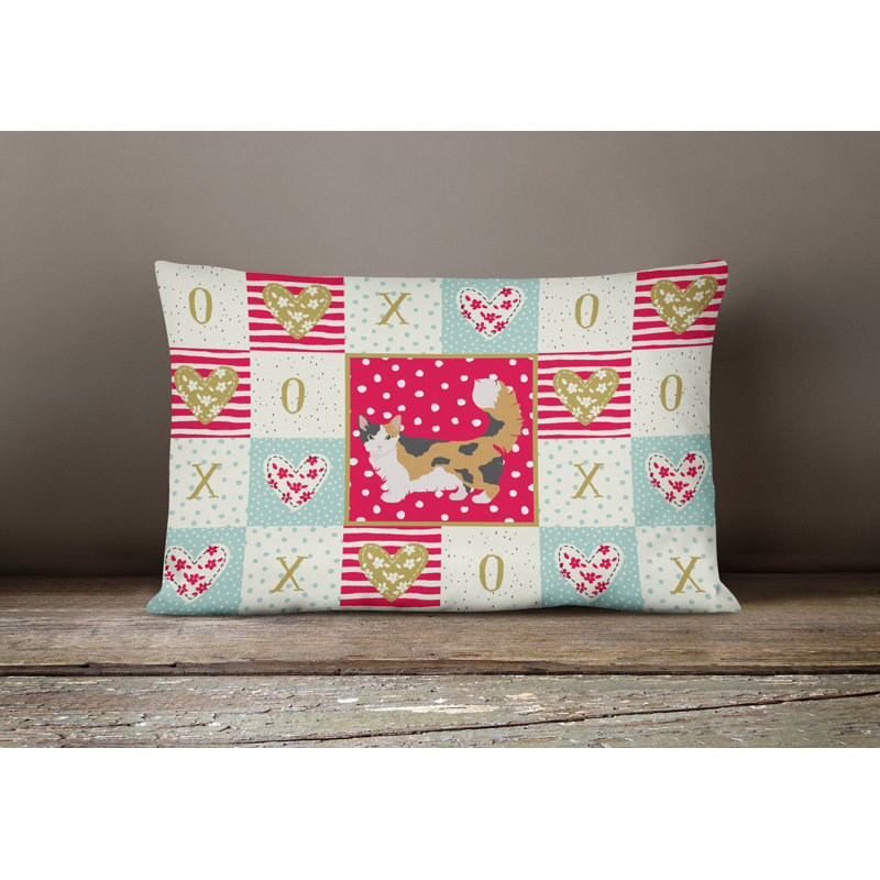  Coussin d'extérieur Skookum Cat Love